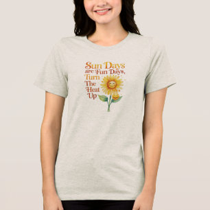 Smiley Sunflower – Sun Days Are Fun Days Tee