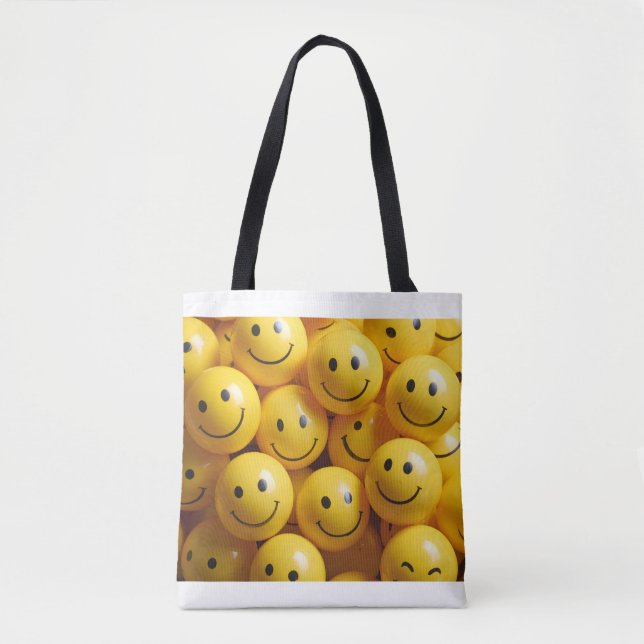 smiley tote bag (Front)