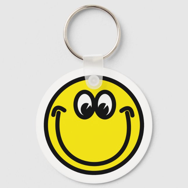 Smilie Key Ring (Front)