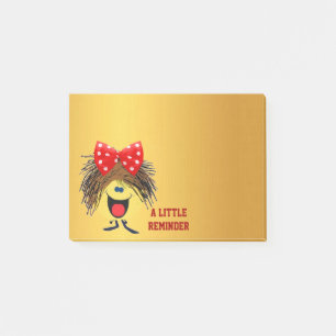 Smilie reminder post-it notes