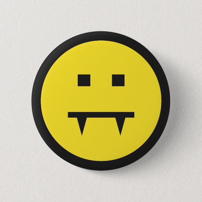 Smilie Vampyre Button (Front)