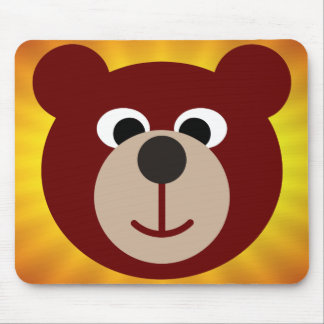 Smiling Bear Mouse Pad