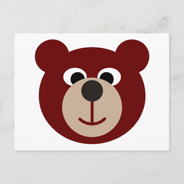 Smiling Bear Postcard (Front)