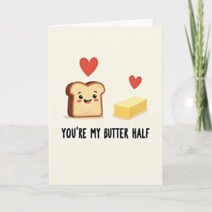Smiling Bread Slice Mothers Card