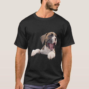 Smiling Brindle Boxer Puppy T-Shirt