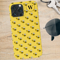 Smiling Bumblebee Monogram