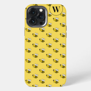 Smiling Bumblebee Monogram iPhone 13 Pro Max Case