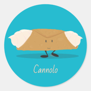 Smiling cannolo   Sticker