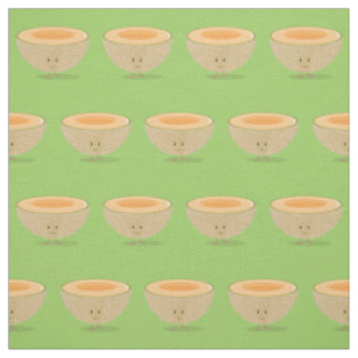 Smiling Cantaloupe Fabric