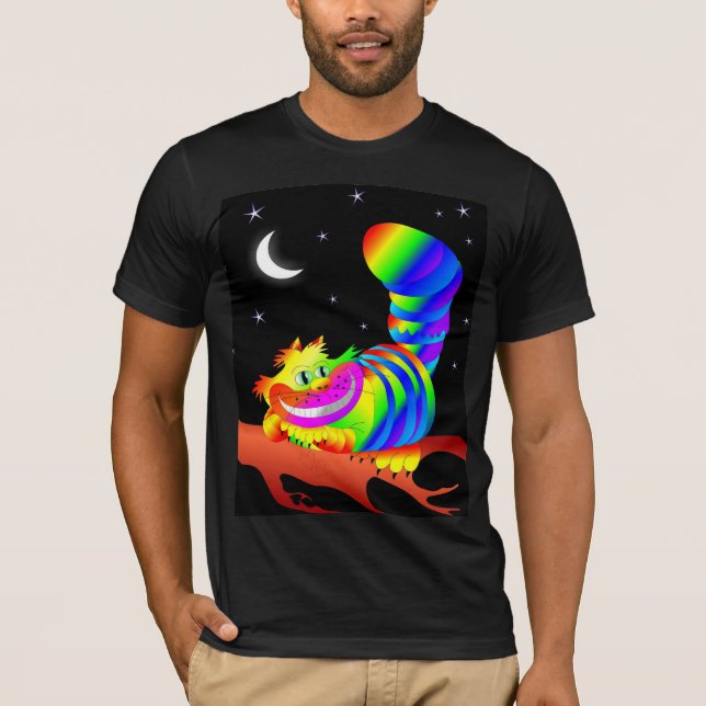 Smiling Cheshire Cat T-shirts (Front)
