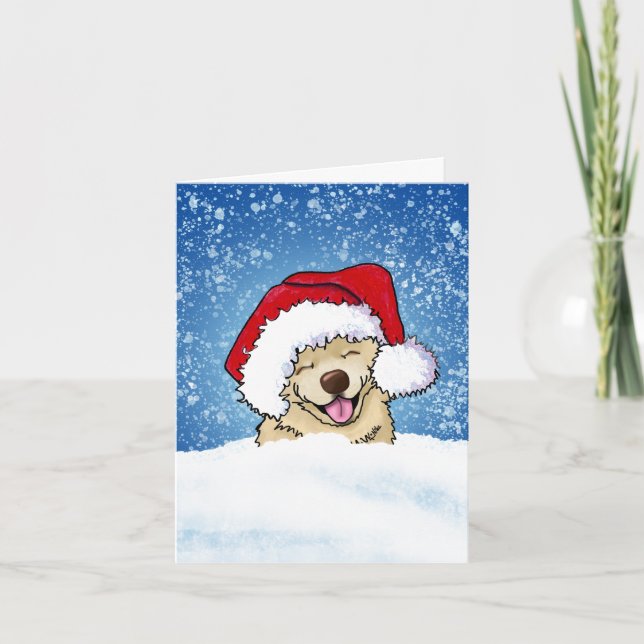 Smiling Chow Christmas Card (Front)