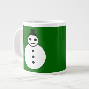 Smiling Christmas Snowman Mug
