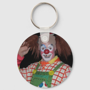 SMILING CIRCUS CLOWN key chain