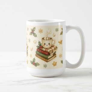 Smiling Cocoa Mug Holiday Books Design