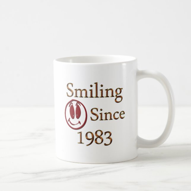 Smiling Coffee Mug (Right)