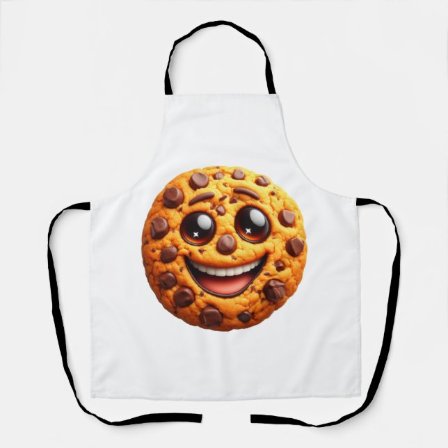 Smiling cookie. apron (Front)