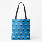 Smiling Cookie Monster Pattern