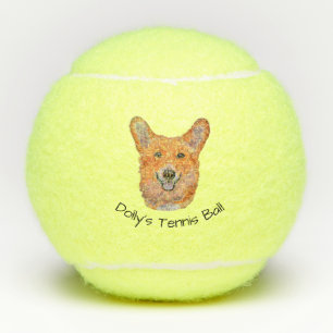 Smiling Corgi Penn Tennis Balls