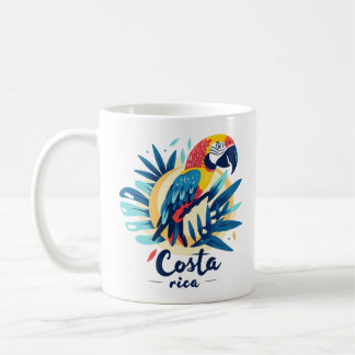 Smiling Costa Rica Parrot Coffee Mug