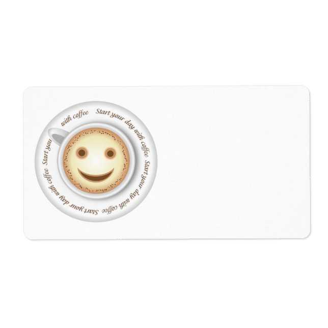 Smiling cup of coffee (Front)