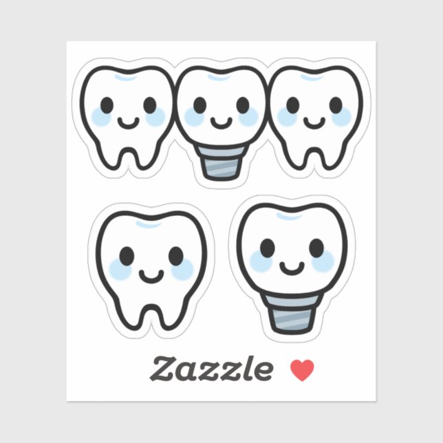 Smiling Dental Implant (Sheet)