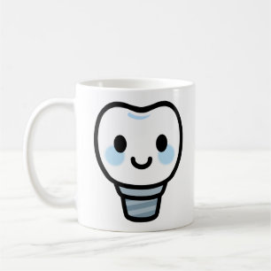 Smiling Dental Implant Coffee Mug
