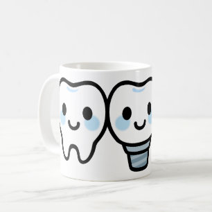 Smiling Dental Implant Coffee Mug