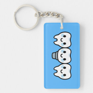 Smiling Dental Implant Key Ring