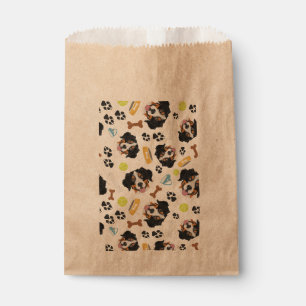 Smiling Dog Bernese Mountain Dog Favour Bag