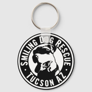 Smiling Dog Rescue Key Ring