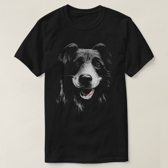 Smiling Dog T-Shirt (Design Front)
