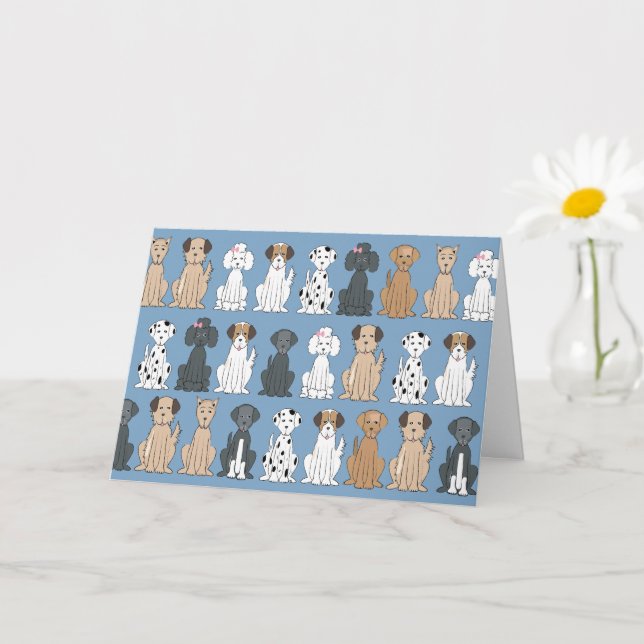 Smiling Dogs Card (Small Plant)