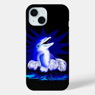 Smiling Dolphin iPhone 15 Case