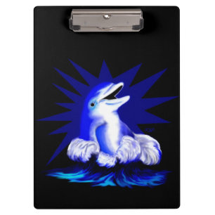 Smiling Dolphin Clipboard