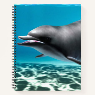 Smiling Dolphin Notebook