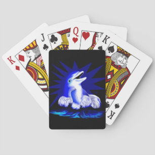 Smiling Dolphin Playing Cards
