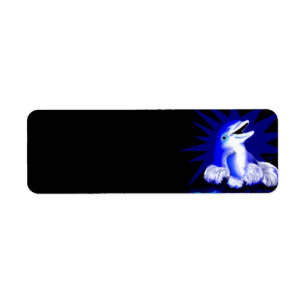Smiling Dolphin Return Address Label