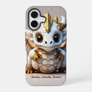 "Smiling Dragon Skull" iPhone 16 Case