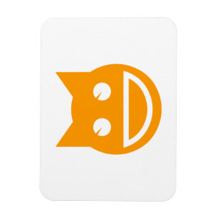 Smiling Emoji Cat Magnet