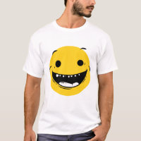 Smiling Emoji Simple Modern White Art Trendy
