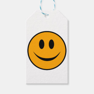 Smiling Face Emoji Gift Tags