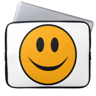 Smiling Face Emoji Laptop Sleeve