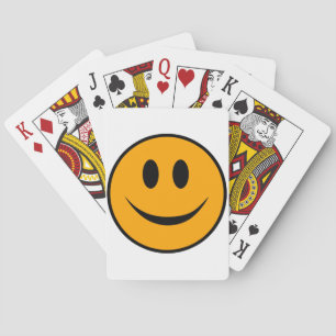 Smiling Face Emoji Playing Cards