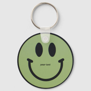Smiling face  key ring