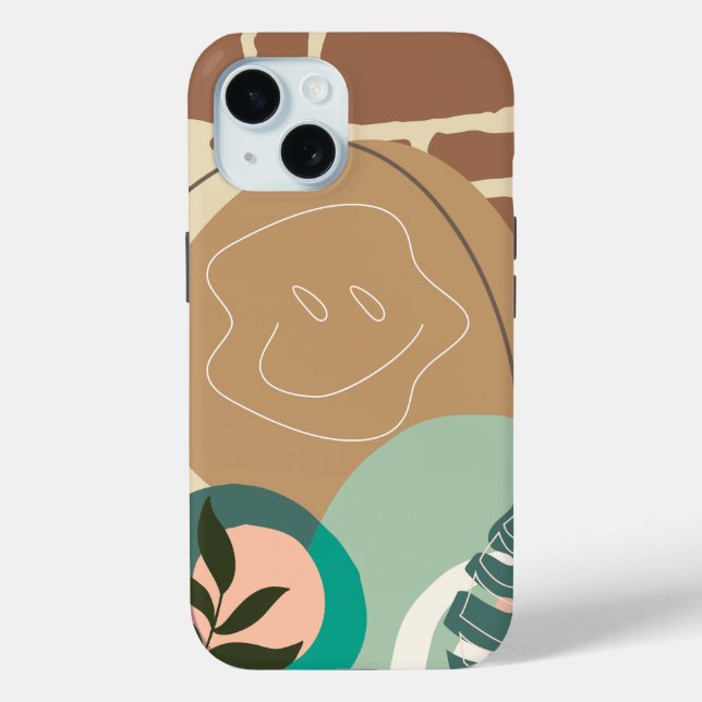 Smiling Face On The Wall Case-Mate iPhone Case (Back)