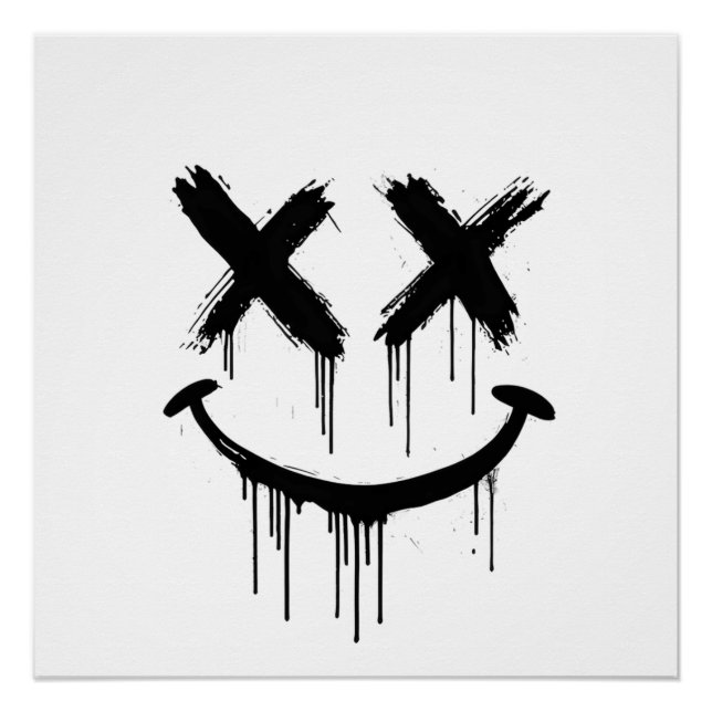 Smiling face. poster (Front)