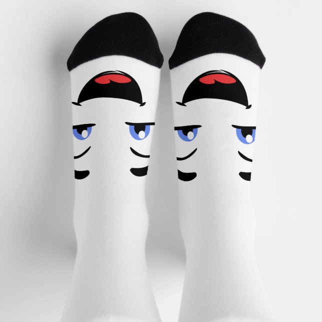 Smiling Face  Socks (Top)
