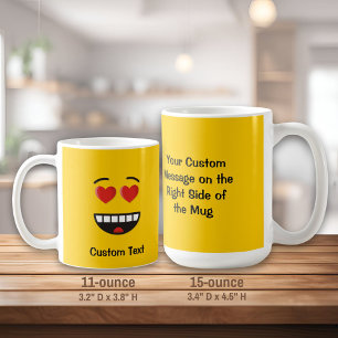 Smiling Face with Heart-Shaped Eyes Coffee Mug