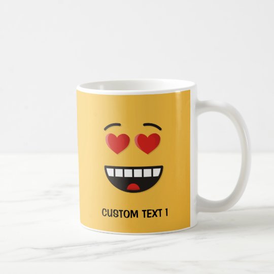 Smiling Face with Heart-Shaped Eyes Coffee Mug