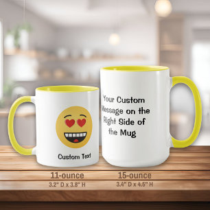 Smiling Face with Heart-Shaped Eyes Mug